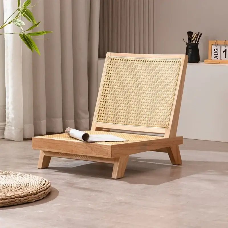 Hinoki™ – Walnut Rattan Lounge Chair - Buy Online at Futura’s Studio