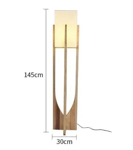 Hinoki Wood Table & Floor Lamp - Buy Online at Futura’s Studio
