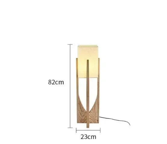 Hinoki Wood Table & Floor Lamp - Buy Online at Futura’s Studio