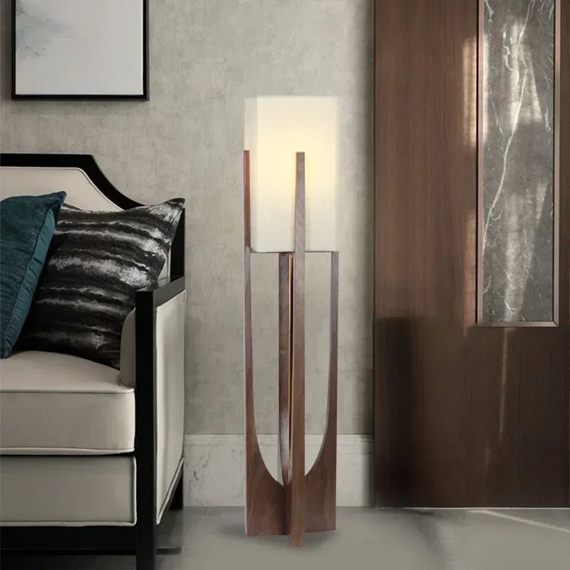 Hinoki Wood Table & Floor Lamp - Buy Online at Futura’s Studio