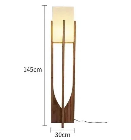 Hinoki Wood Table & Floor Lamp - Buy Online at Futura’s Studio