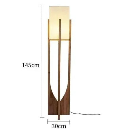 Hinoki Wood Table & Floor Lamp - Buy Online at Futura’s Studio