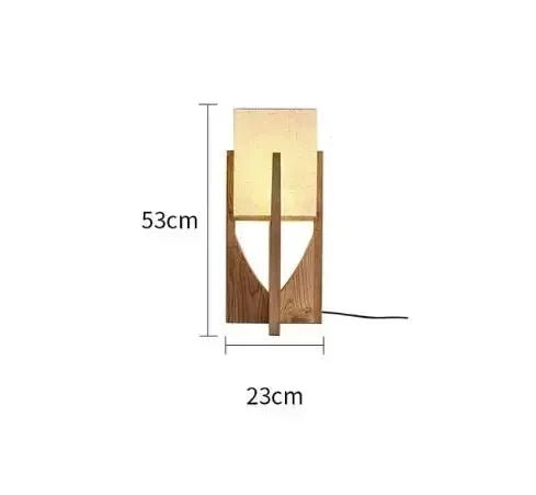 Hinoki Wood Table & Floor Lamp - Buy Online at Futura’s Studio