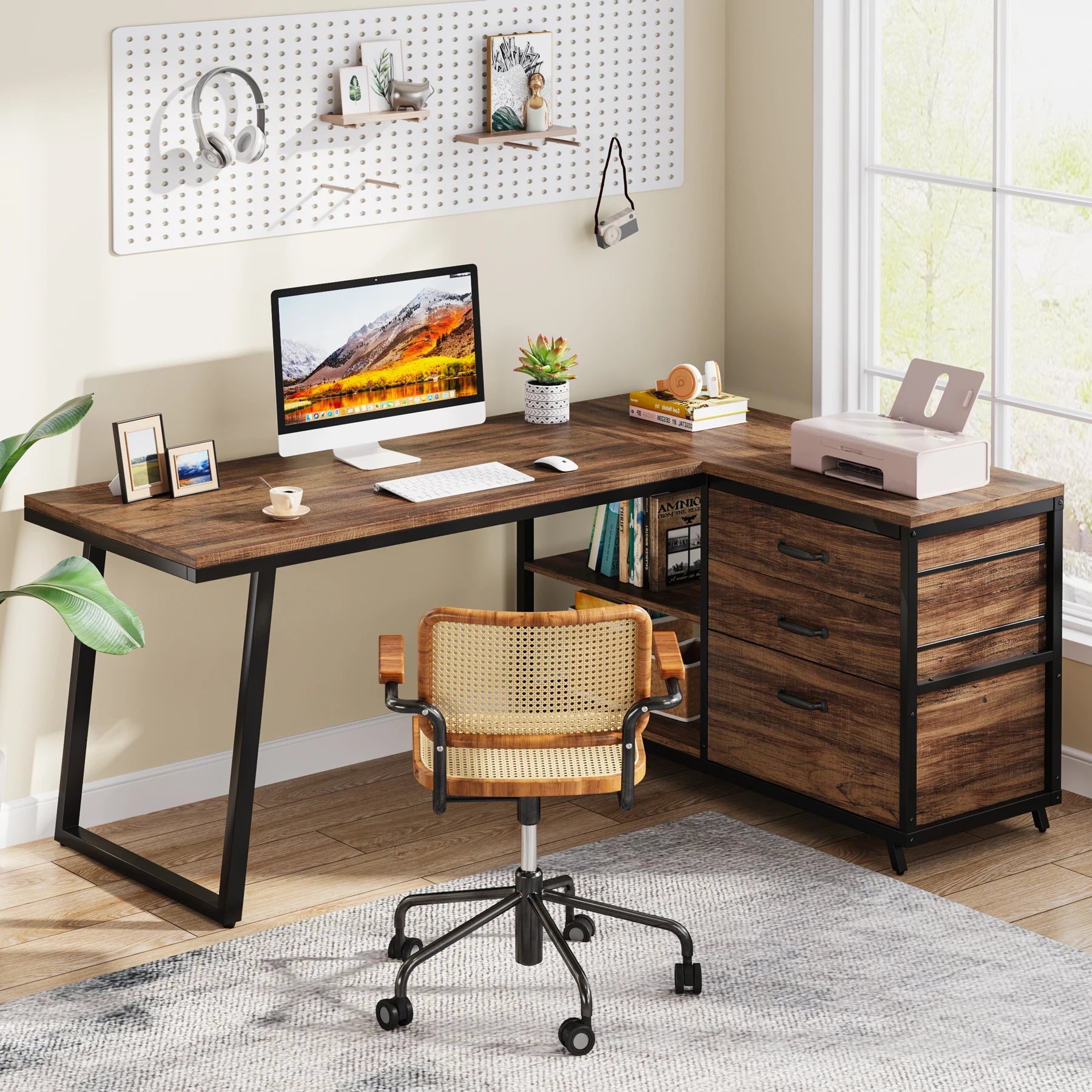 Indus L - Shaped Desk - Buy Online at Futura’s Studio