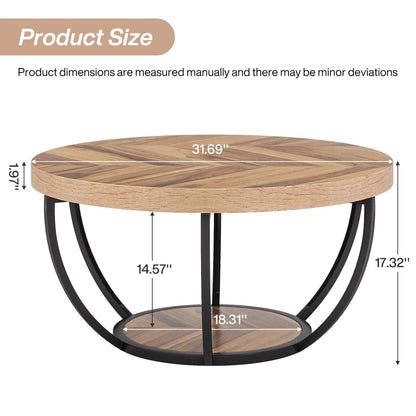 Indus Round Coffee Table - Buy Online at Futura’s Studio
