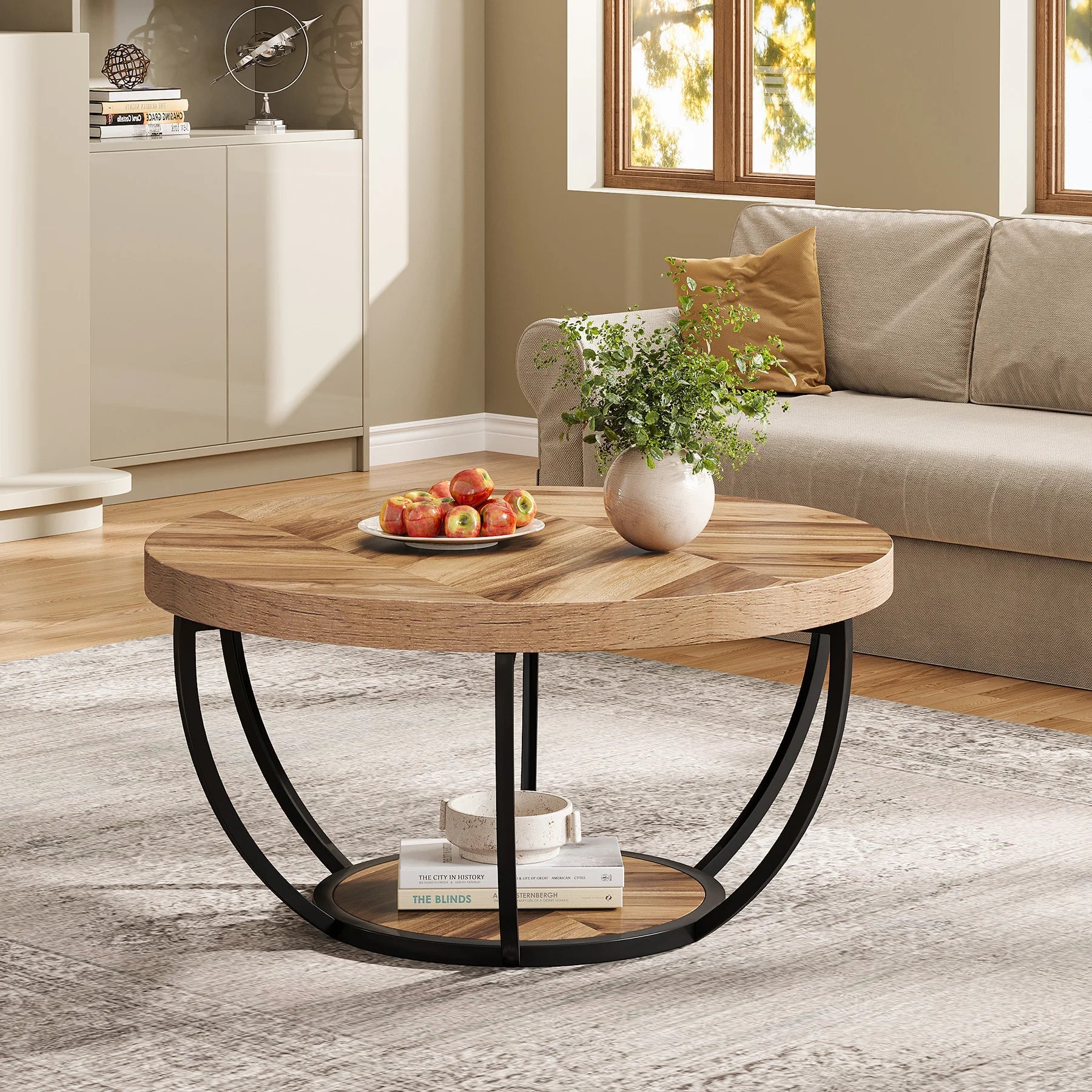 Indus Round Coffee Table - Buy Online at Futura’s Studio