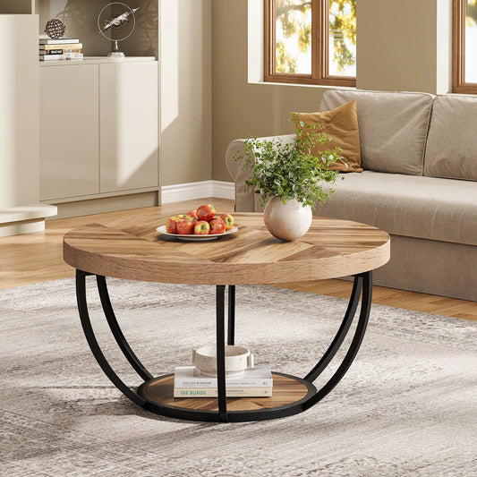 Indus Round Coffee Table - Buy Online at Futura’s Studio