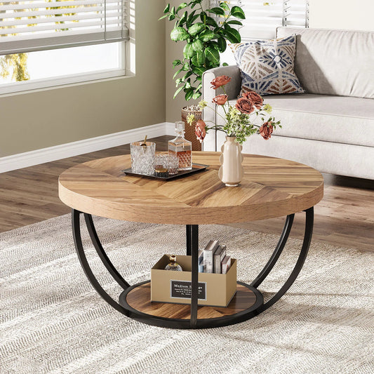 Indus Round Coffee Table - Buy Online at Futura’s Studio