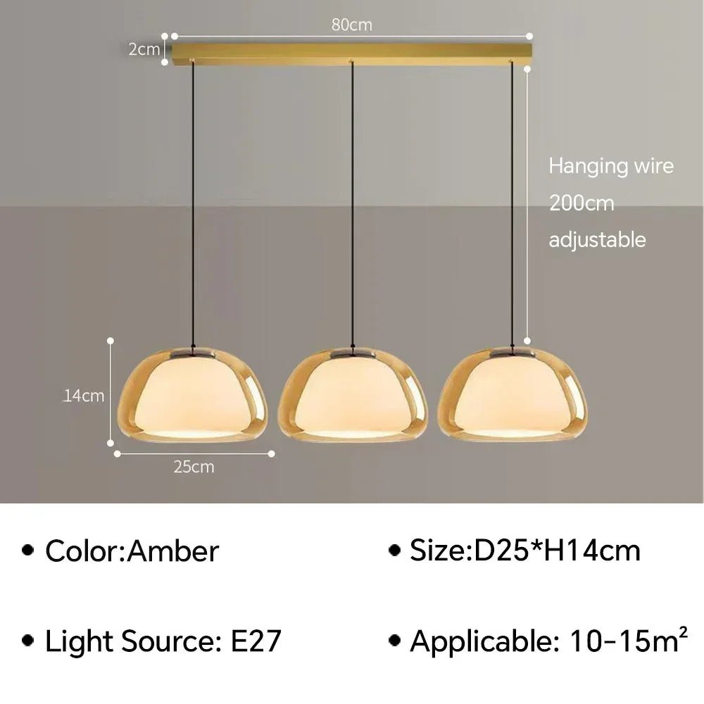 Jelly Amber Glass Lamp - Buy Online at Futura’s Studio