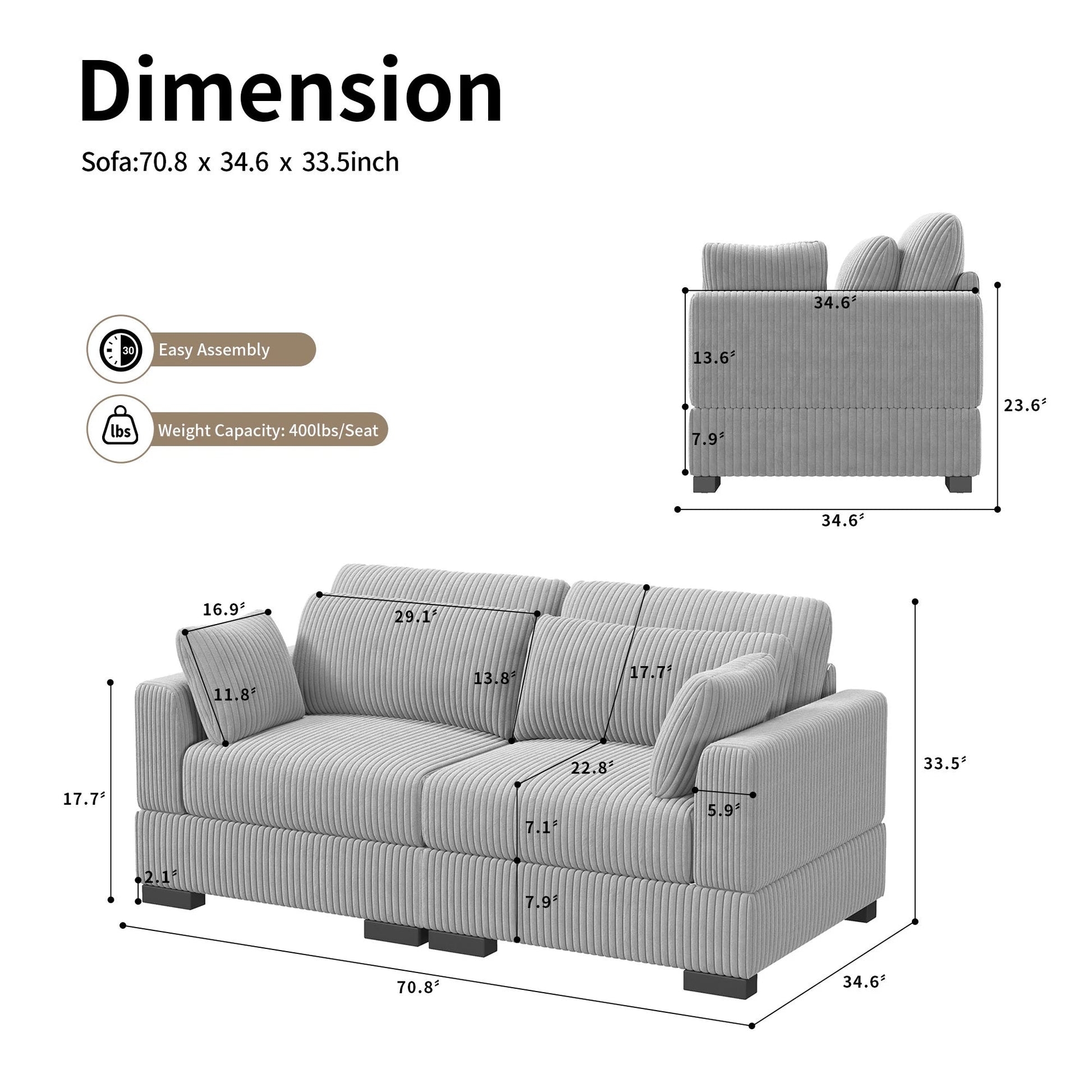 Lazyspace Loveseat - Buy Online at Futura’s Studio