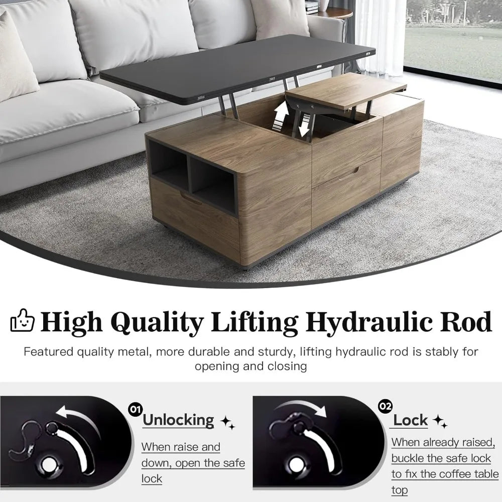 LiftTop Storage Coffee Table - Buy Online at Futura’s Studio