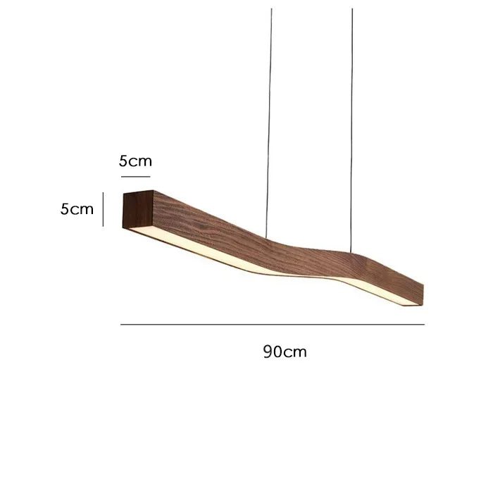 Linea Walnut Pendant - Buy Online at Futura’s Studio