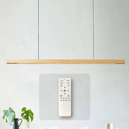 Linear Wood LED Pendant Ceiling Light - Buy Online at Futura’s Studio