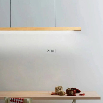 Linear Wood LED Pendant Ceiling Light - Buy Online at Futura’s Studio