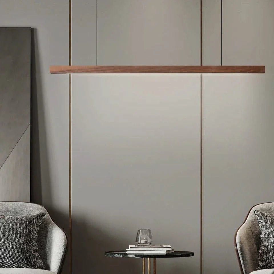 Linear Wood LED Pendant Ceiling Light - Buy Online at Futura’s Studio