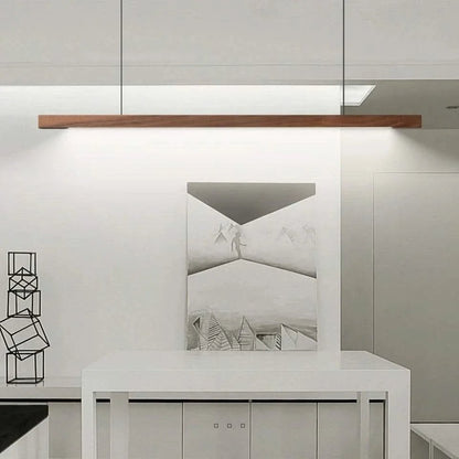 Linear Wood LED Pendant Ceiling Light - Buy Online at Futura’s Studio