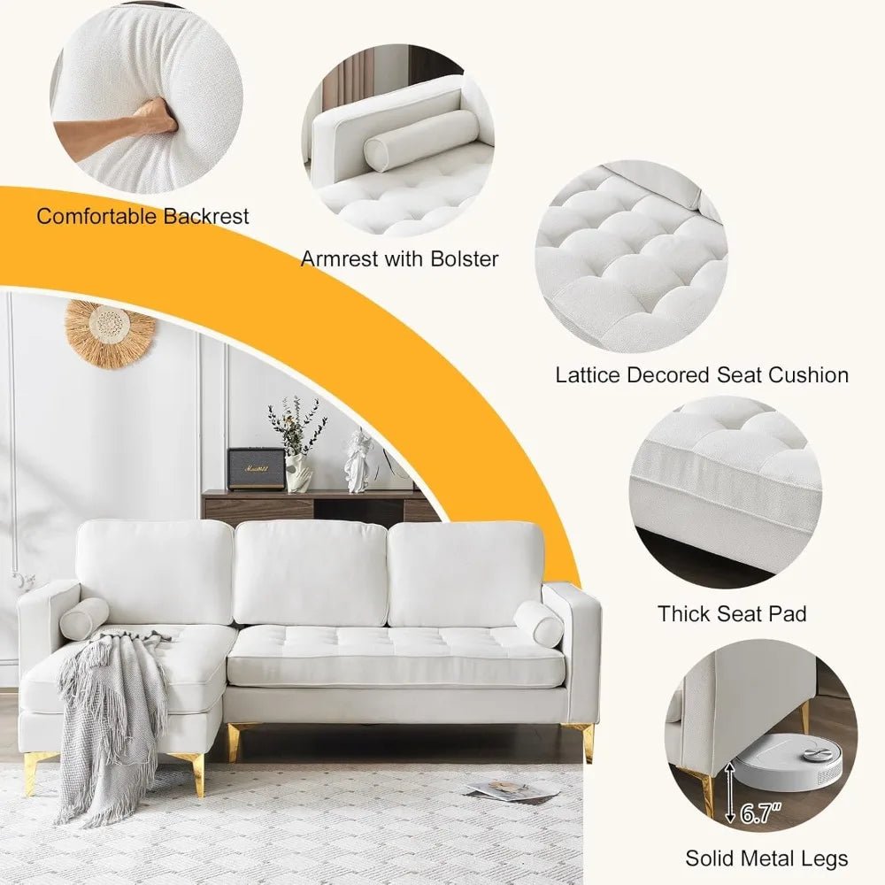 Linen Sectional Futon - Buy Online at Futura’s Studio