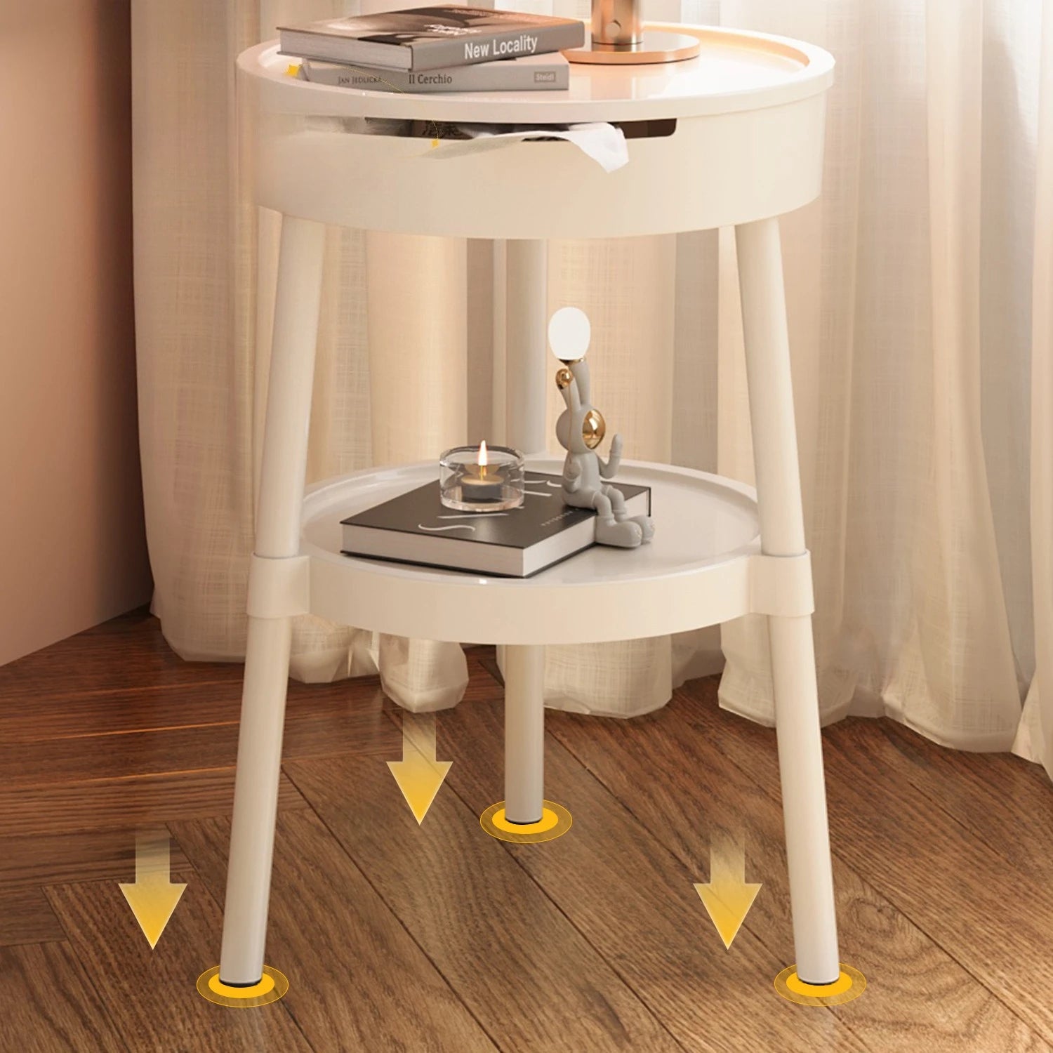 Liora White Coffee Table - Buy Online at Futura’s Studio