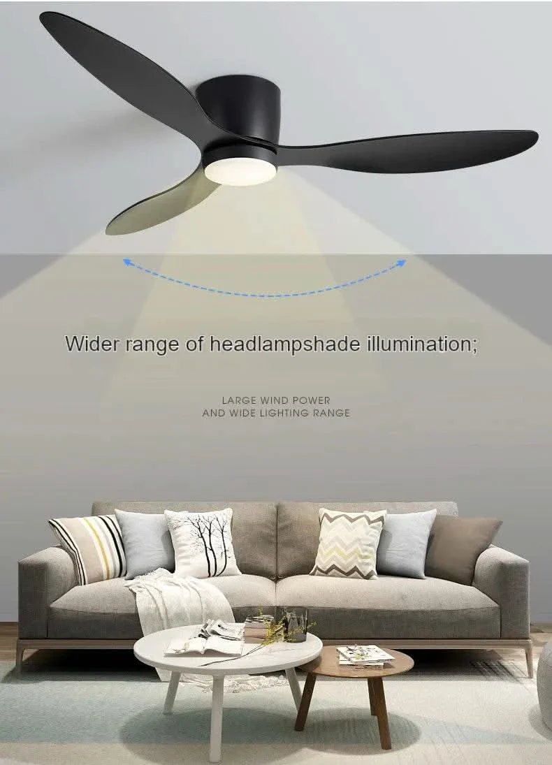 Low Profile Smart Ceiling Fan Light - Buy Online at Futura’s Studio