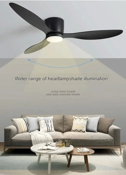 Low Profile Smart Ceiling Fan Light - Buy Online at Futura’s Studio