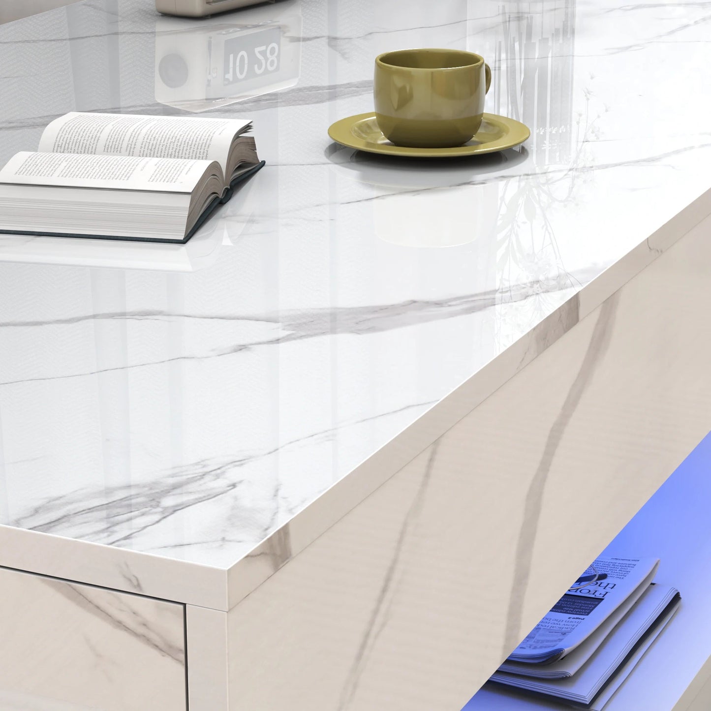 Marble Glow Coffee Table - Buy Online at Futura’s Studio