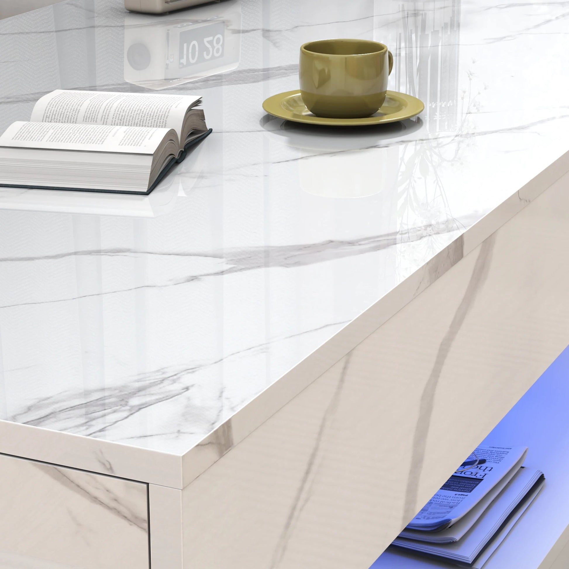 Marble Glow Coffee Table - Buy Online at Futura’s Studio