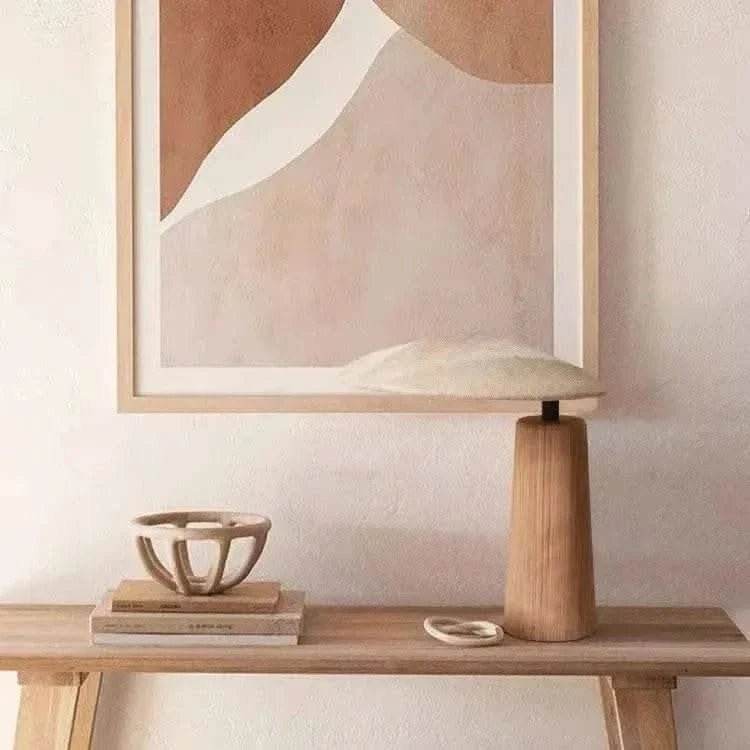 Minimalist Wabi-Sabi Tower Table Lamp - Futura’s Studio