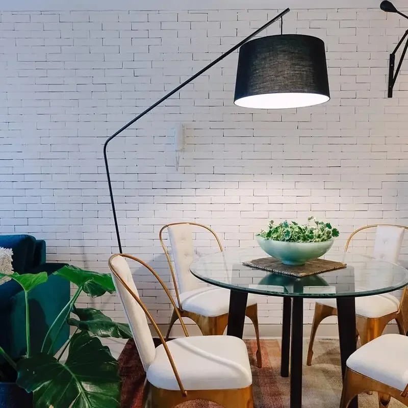 Modern Black Fishing Floor & Table Lamp - Buy Online at Futura’s Studio