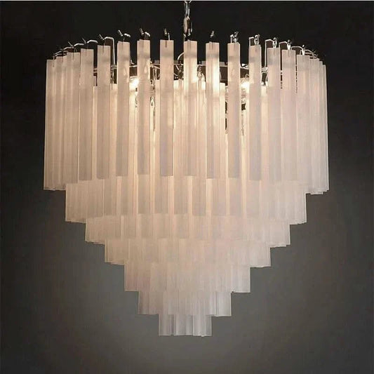 Modern Frosted Glass Chandelier - Buy Online at Futura’s Studio