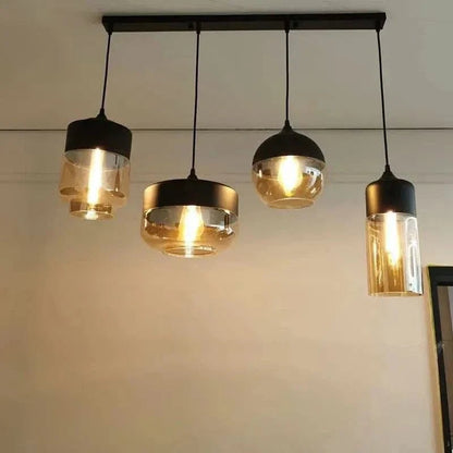 Modern Industrial Glass Pendant Light - Buy Online at Futura’s Studio