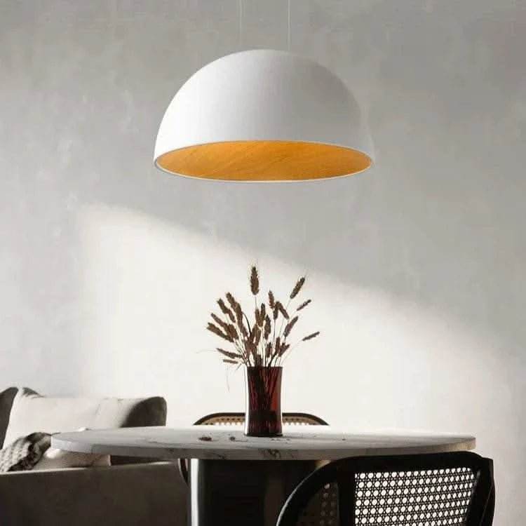 Modern Wood Grain Chandelier by Forma - Futura’s Studio