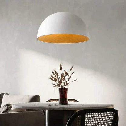 Modern Wood Grain Chandelier by Forma - Futura’s Studio