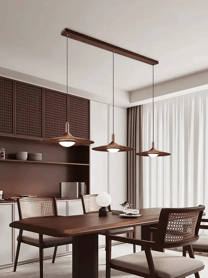 Natural Walnut Ceiling Pendant - Buy Online at Futura’s Studio