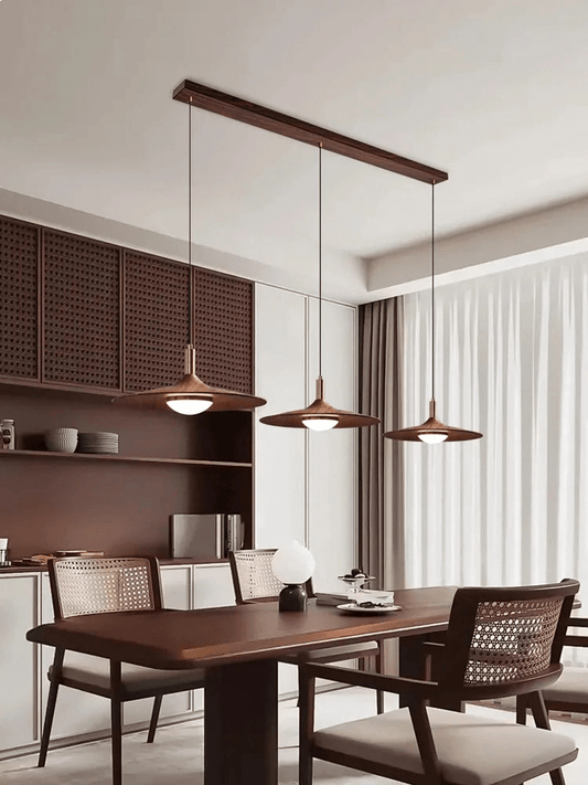 Natural Walnut Ceiling Pendant - Buy Online at Futura’s Studio