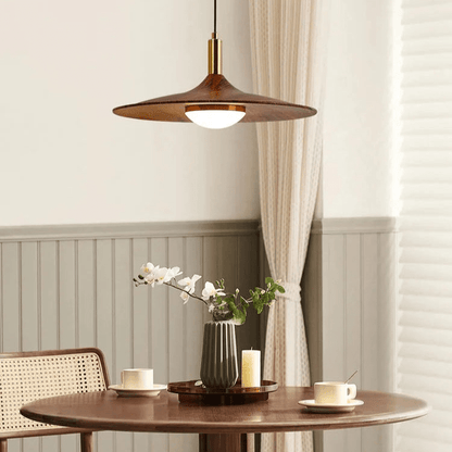Natural Walnut Ceiling Pendant - Buy Online at Futura’s Studio