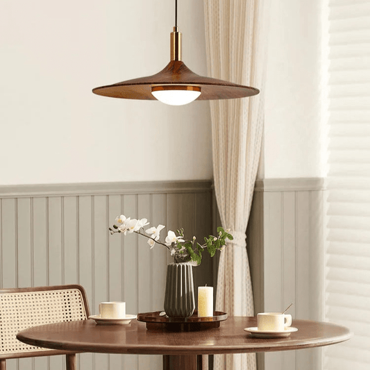 Natural Walnut Ceiling Pendant - Buy Online at Futura’s Studio