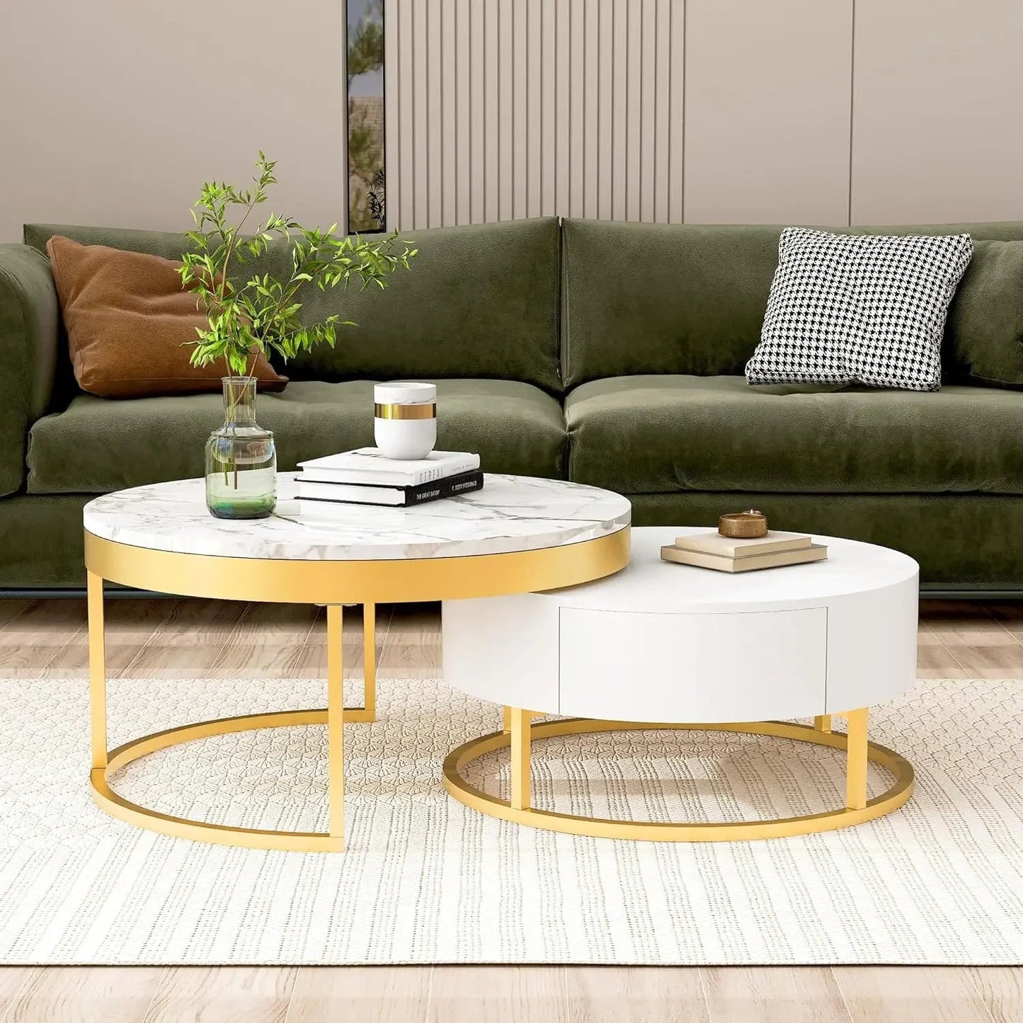 Nesting White Coffee Table - Buy Online at Futura’s Studio