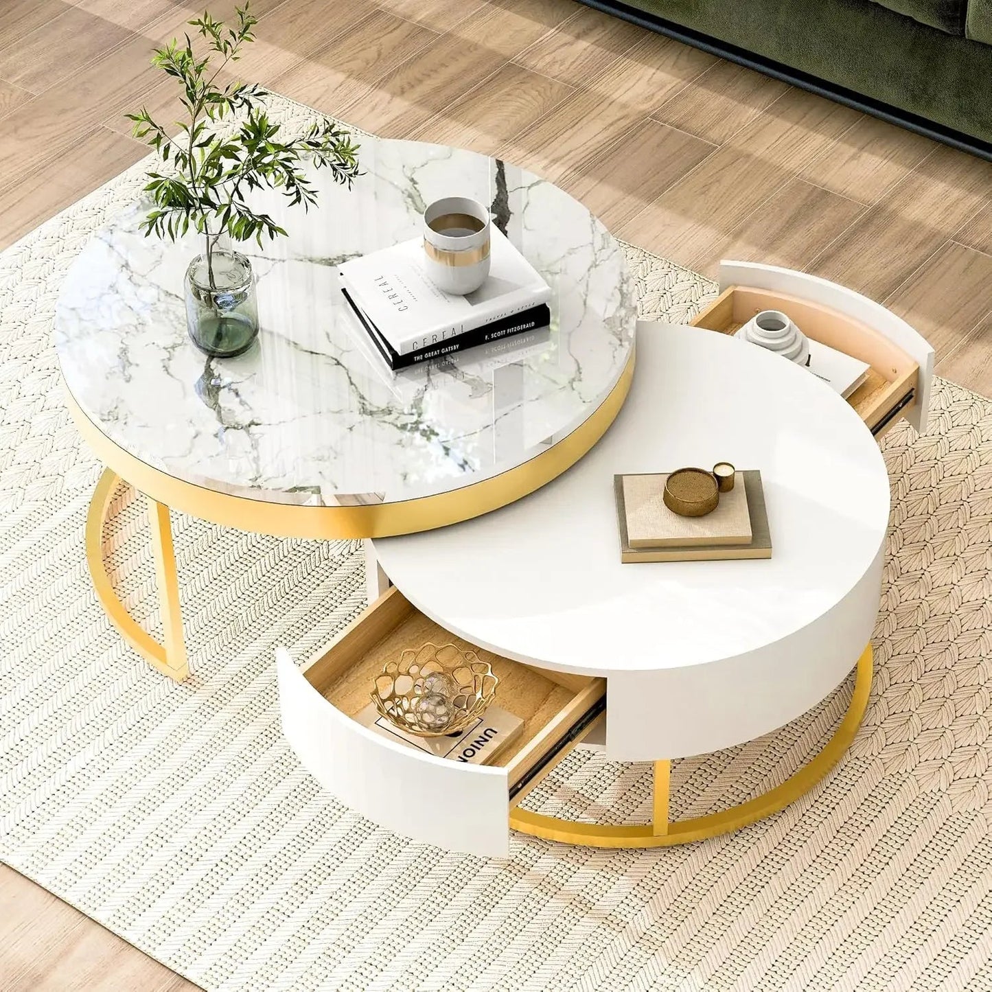 Nesting White Coffee Table - Buy Online at Futura’s Studio