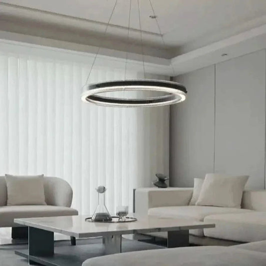 Nordic Luxury Glass Circle Chandelier - Buy Online at Futura’s Studio