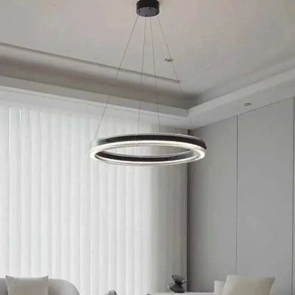 Nordic Luxury Glass Circle Chandelier - Buy Online at Futura’s Studio