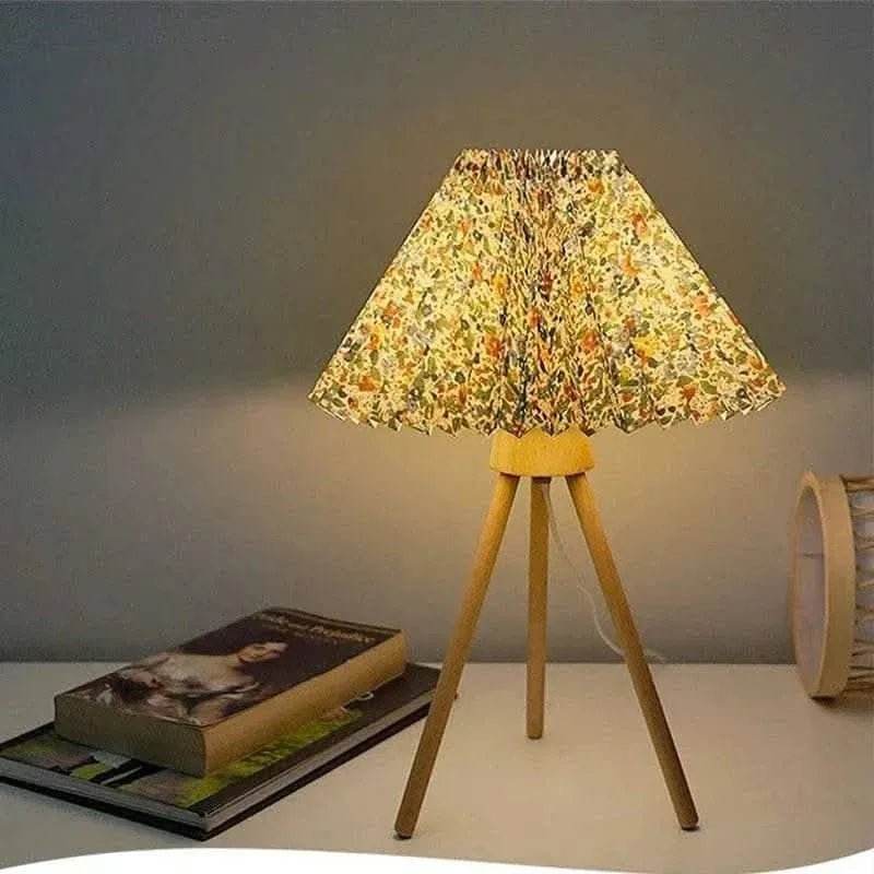 Nordic Pleated LED Deco Table Lamp - Futura’s Studio