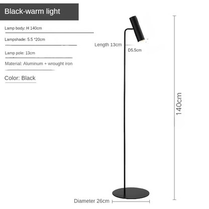 Obsidian Minimalist Floor Lamp - Buy Online at Futura’s Studio