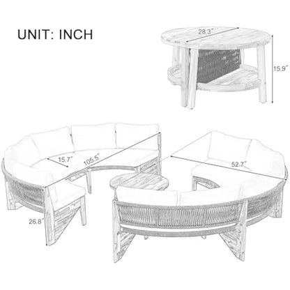 Outdoor Moon Sectional - Buy Online at Futura’s Studio