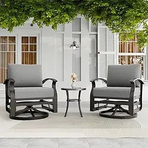 Patio Swivel Set - Buy Online at Futura’s Studio
