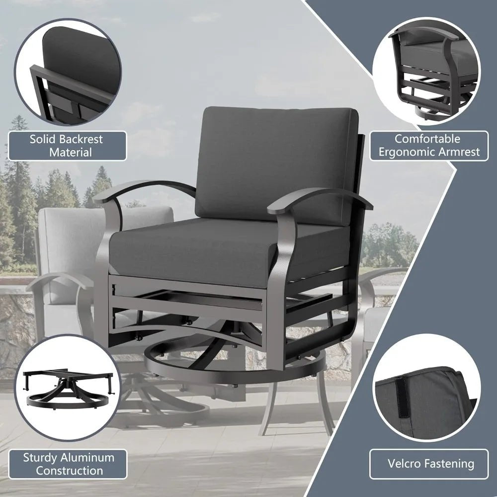 Patio Swivel Set - Buy Online at Futura’s Studio