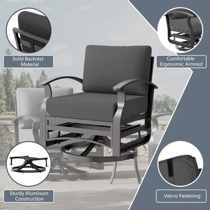 Patio Swivel Set - Buy Online at Futura’s Studio