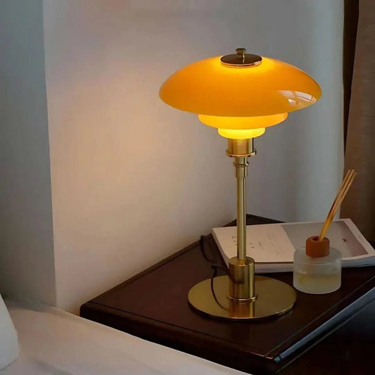 Polished Stainless Steel Tower Table Lamp - Buy Online at Futura’s Studio