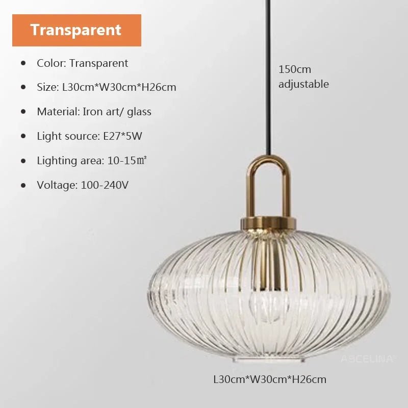 Prism Glass Pendant - Buy Online at Futura’s Studio