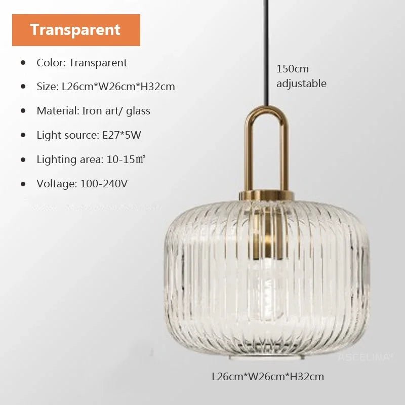 Prism Glass Pendant - Buy Online at Futura’s Studio