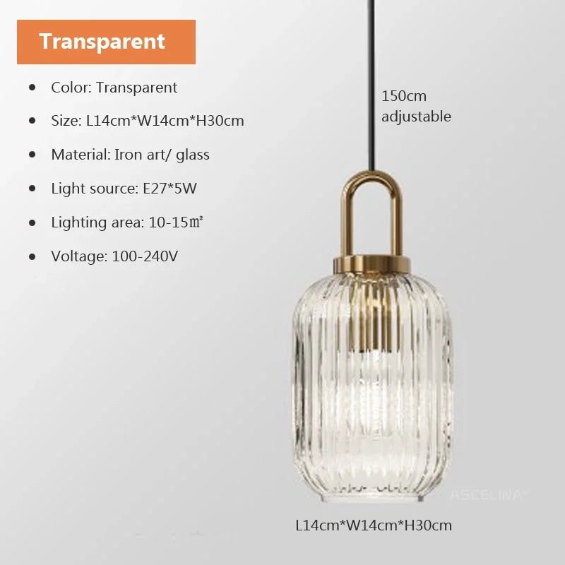 Prism Glass Pendant - Buy Online at Futura’s Studio